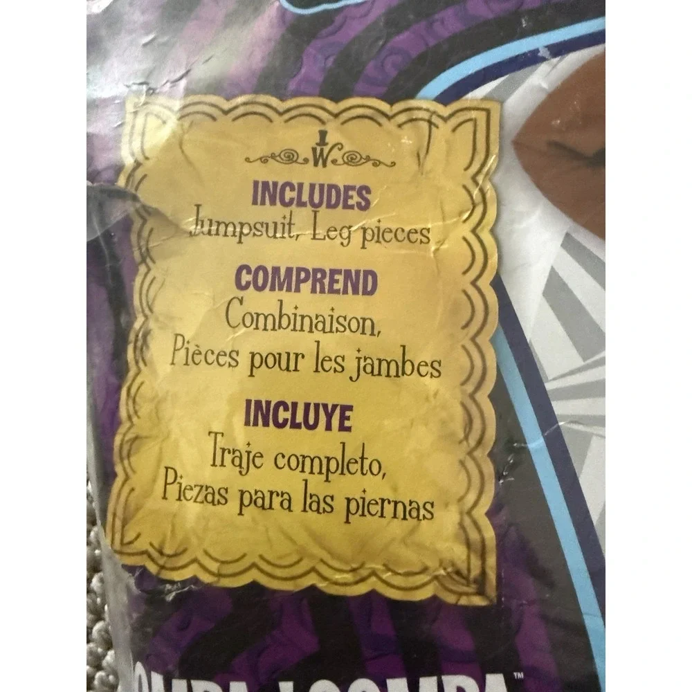 Oompa Loompa Willy Wonka & Chocolate Factory Costume Child M (7-8) NEW!